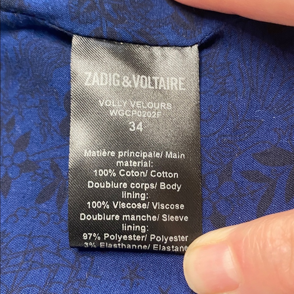Zadig & Voltaire Lavender Blazer - Picture 9 of 9
